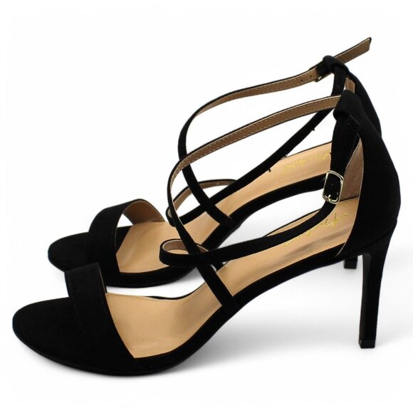 Womens TS35 Darria2 Strappy Dress Sandals, Black - Picture 6 of 7